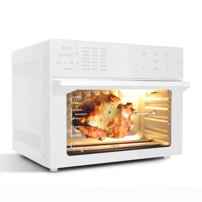 30L Air Fryer XXL Oil-Free Fryer with Double Windows | Air Fryer Oven 18 Programs 1800W for Flexible Cooking Quickly to 230 ℃