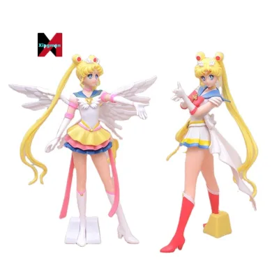 Box Packaging 23Cm Girl Action Figure, Princess Sailor Moon Figure Toy