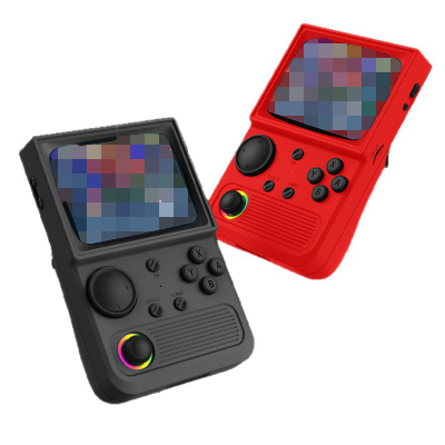 New R36T Video Game Console 3.5'' IPS Screen Support 2 Players Battle Portable Pocket Handheld Gaming Player