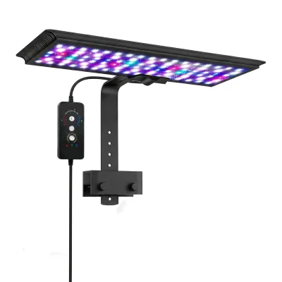 DIY Full Spectrum Adjustable Timer Fish Tank Light 24/7 Operation IP68 Waterproof Rating Suitable for Aquarium Plant Lights