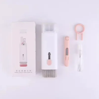 7 in 1 Cleaning Kit Computer Keyboard Cleaner Brush Earphones Cleaning Pen for Earphone Cleaning Tools Puller Set
