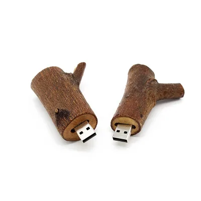 New Style wooden Branches Usb Flash Drives 3.0 32gb 16gb 8gb 4gb 128gb wood Branches usb 2.0 memory drive