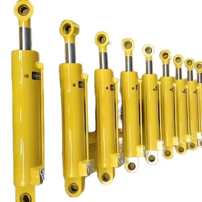 TAIYOU HSG Series Double Acting Engineering Hydraulic Cylinder Hardened Steel Piston Rod 32-630mm Rod Diameter 50cm Overall