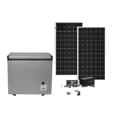 12V/24V DC Solar Powered Chest Freezer BD-78L Cordyceps Cabinet with Single Door for Household Use