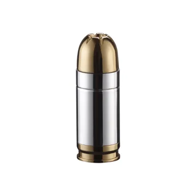 Best Selling High Quality Custom Logo Windproof Refillable Cigarette Lighters Premium Creative Metal Bullet Jet Torch Gas Light