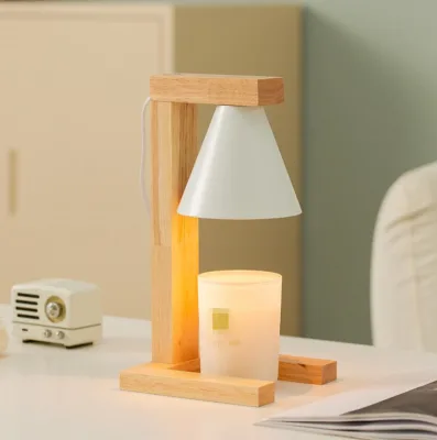Electric Fragrance Wax Melts Warmer Wooden Candle Warmers for Jar Candles