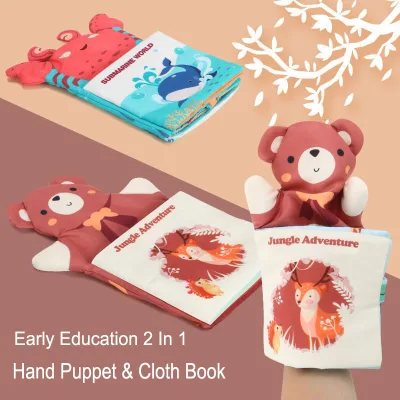Soft Sensory Cloth Book Fabric For Early Learning Educational Roleplay Toy Seasonal Retail Collection