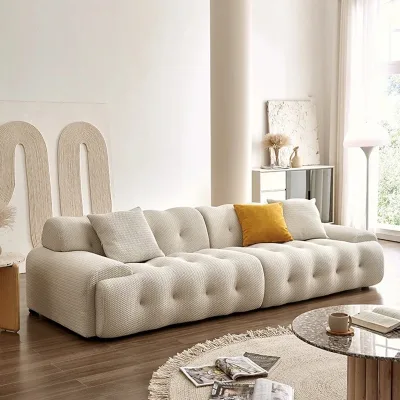High Quality Engineering Custom Luxury Commercial Fabric Indoor Villa Hotel Furniture Sofa