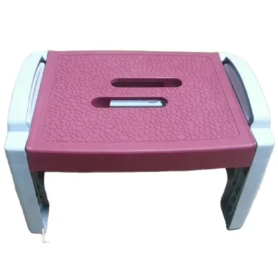 Colorful Design Low Plastic Children Folding Sitting Stool Bathroom Kids Step Foldable Stool Wholesale