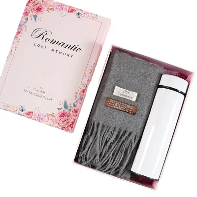 Wholesale Hand Warming Earmuffs Scarves Insulation Cups Autumn and Winter Warming Gift Set Birthday Gift Set