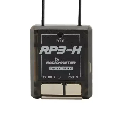 RP3-H ELRS 2.4GHz Dual-Antenna Long Range Receiver for RC Fixed-Wing Helicopter Aircraft Model