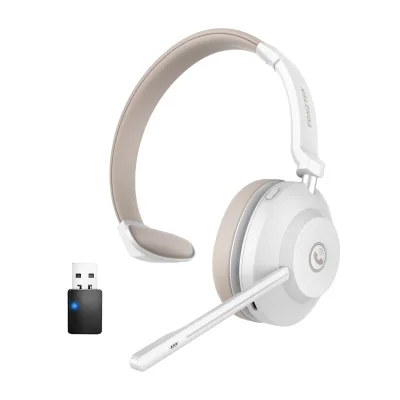 Shenzhen Best Manufacturer ENC Business Headset  Wireless with USB Dongle and Mic