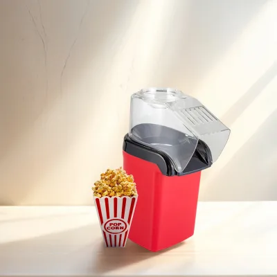 Manufacturer Hot Sale Mini Portable No Oil Hot Air Popcorn Maker Machine Household Gourmet Popcorn Maker