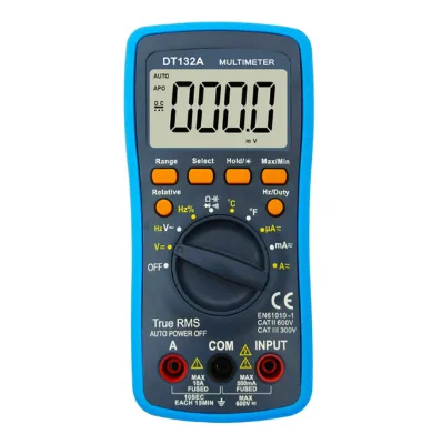 Multimeter Digital Multimeter True Effective Value Measurement DT132A Electrical Instrument Small Electrical Instrument