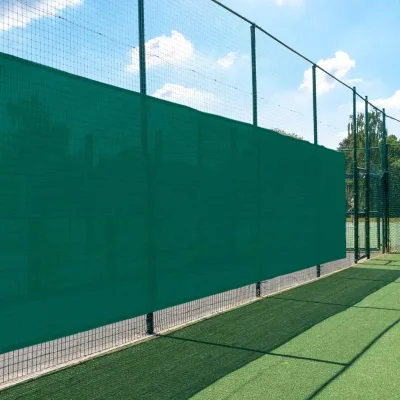 Anti UV Outdoor Vinyl PVC Coated Tennis Court Sport Field Fence Screen Windscreen