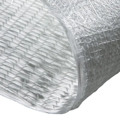 Boat Manufacturing E-glass Fiberglass Biaxial Woven Roving Stitched Combo Mat