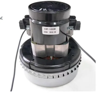 1200W 1500W 2 Stages High Speed Vacuum Cleaner Motor Household 110V Vacuum Cleaner Brush Motor