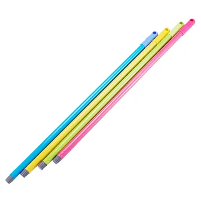 Long Handle Chinese Iron Broom Stick 75cm Metal Tube Broom Stick Iron Stick