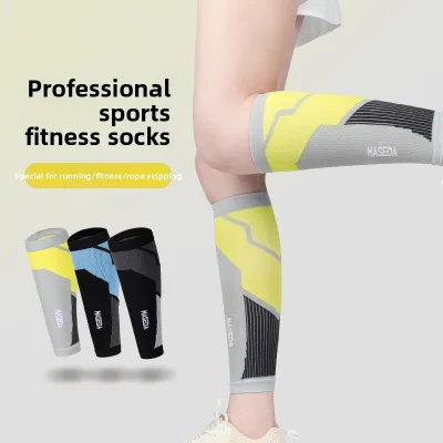 New Lightweight Breathable Spandex Compression Calf Sleeves for Women & Men-Professional Sports Yoga Jump Rope Hiking Protection
