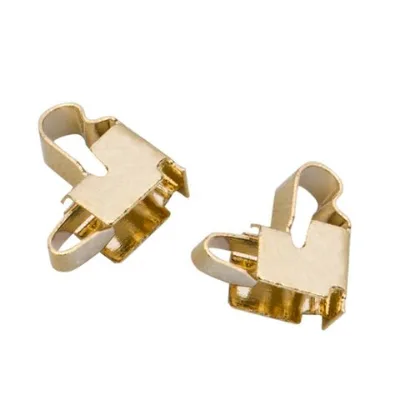 Spring steel fasteners clip flat metal spring clips spring clip types