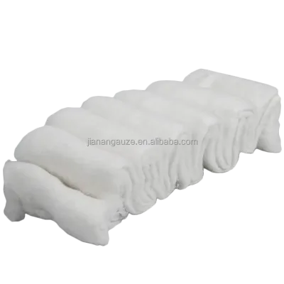 Medical Absorbent Cotton Wool Non-Sterile | White Zig Zag Packed for Hospital Clinic and Veterinary Use