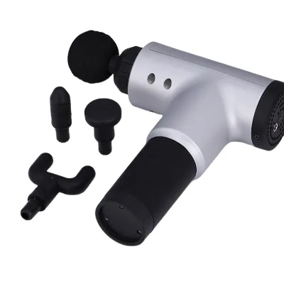Muscle Massage Gun Sport Therapy Massager Body Relaxation Vibrador Pain Relief Carbon Fiber Massager Machine