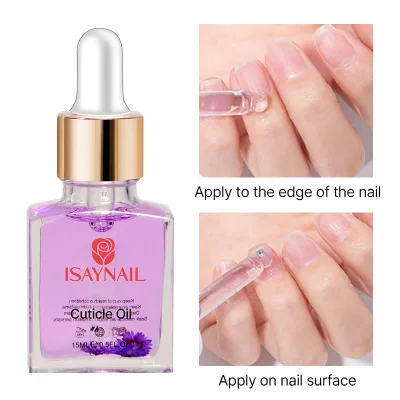 Fruits Flavor Nail Treatment Nail Art Long-Lasting Healthy Vitamin E Strengthen Nails Cuticle Oil 15ml Non-toxic Natural Keratin
