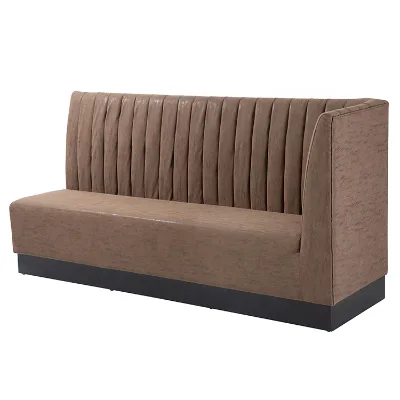 L Shape Restaurant Sofa Restaurant Booths