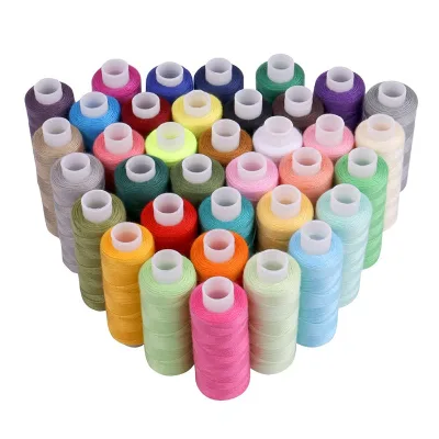 Factory Wholesale 120D/2 5000y Available 720 Colors Embroidery Thread for Embroidery Machine Good Tensile Strength