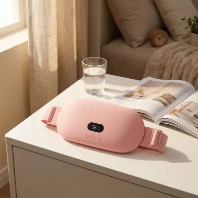 Smart Heating Waist Belt with Vibration Massage Fast Heating Temperature Control Portable Abdominal Care Device for Women