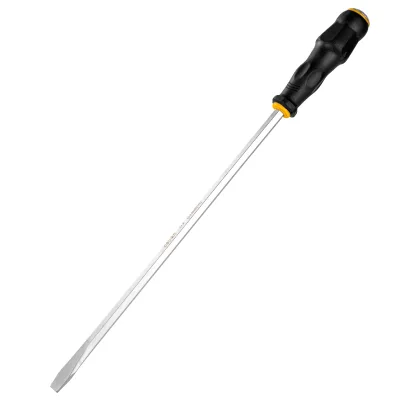 Deli DL6270121 Can Be Knocked Through the Core Screwdriver, Large High Quality Modified Cone plum Blossom SL9.5*300mm
