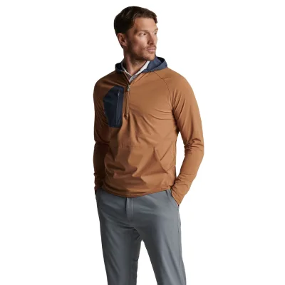 Wholesale Custom Logo Half Zip Soft Polar Fleece Pullover Quarter Half Zip up Hoodie