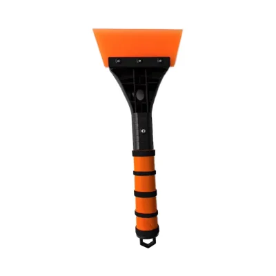 Hot Selling Winter Car Snow & Ice Scraper EVA Handle and Soft PVC Scraper Head