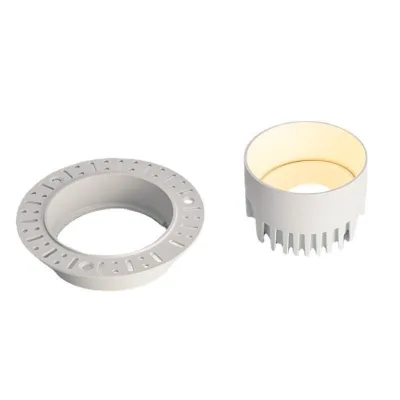 Ultra-thin Frameless Aluminum LED Downlight Recessed Anti-glare Pre-embedded Design Remote Control CRI 90 Modern Minimalist