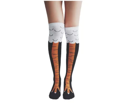 New Style Slimming Stockings Over the Knee Chicken Feet Socks Riding Chicken Foot Stockings