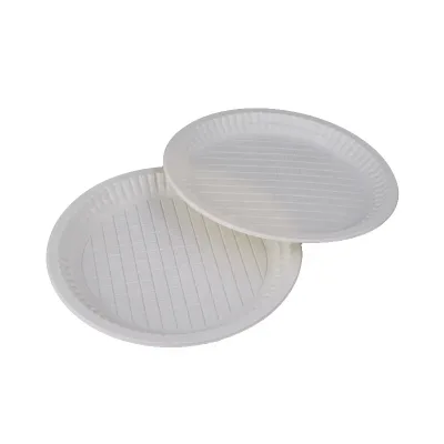 Eco Friendly Disposable Cornstarch Plates Disposable Compostable Cornstarch Plastic Plates