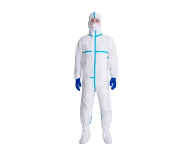 Protective Coveralls Medical Protective Double-sided Anti-static High Permeability Breathable Tyvek Biological Laboratory Suits
