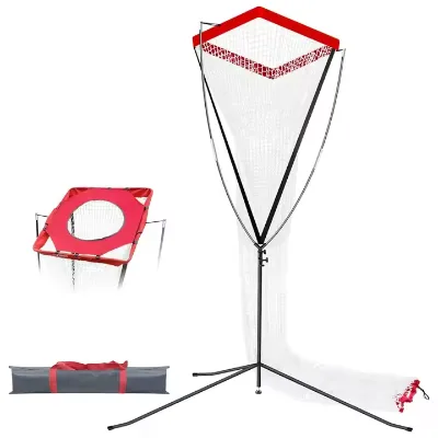 Adjustable Volleyball Trainer Net Court Equipment for Service Spike Training