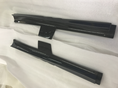 CARBON FIBER SIDE SKIRTS for 2013-2015 LEXUS GS