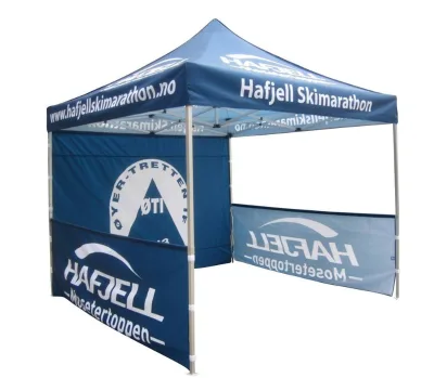 Hot Selling Wholesale Professional Outdoor Pop up Canopy Tent with Two Half Walls