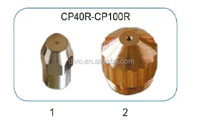 SAF CP40R 100R 0408-2404 Electrode-Hf