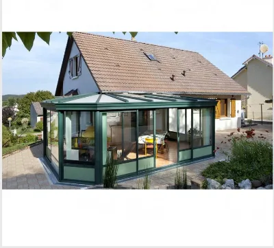 Premium Custom Clear Glass Framework | Villa Backyard Outdoor Landscape Space Arched Cabin Terrace Roof Orangerie