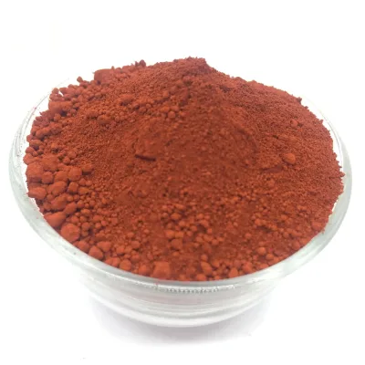 Hot Sale Cosmetic Grade Iron Oxide Powder Fe2O3 Green Red Coating Pigment 99% Purity Inorganic Pigment