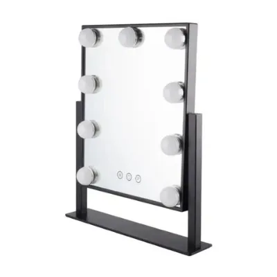 9 LED bulbs vanity mirror Hollywood Makeup mirror three-color adjustable vanity led Cosmetic mirror