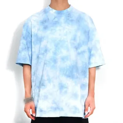High Quality Custom Tie Dye T-shirt Loose Fit Men's Oversized Tie-dye T-shirt Men
