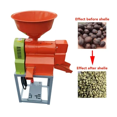 Factory Wholesale Commercial Coffee Bean Hulling Machine Coffee Bean Sheller Dry Coffee Bean Peeling Machine