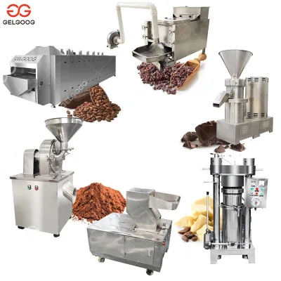 Gelgoog Natural Cocoa Powder Cocoa Cake Crusher Machine Cocoa Powder Plant
