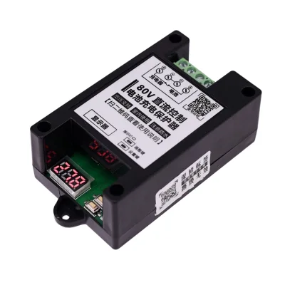 DC 5-80V 30A lead-acid Battery Charging Controller Protection Board switch 12V 24V Automatic Charging Automatic Power off
