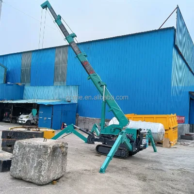 New Technology Arm Swing 3 Ton Small Spider Crane