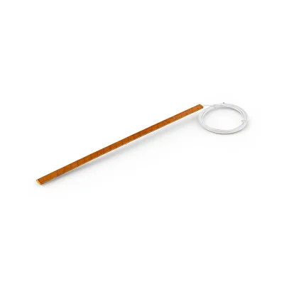 HUADONG Resin Encapsulated Flexible Patch Thermocouple, Polyimide Surface Temp Sensor for Molds & Pipelines
